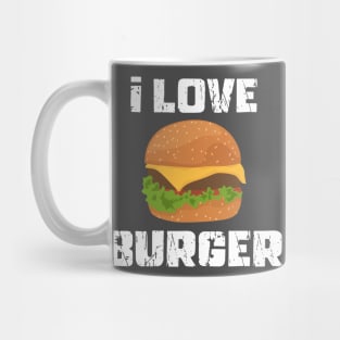 i love burger Mug